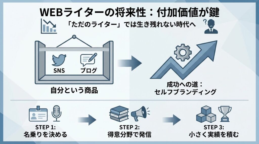 WEBライターに将来性はある？辞める人も多いが稼げるのも事実